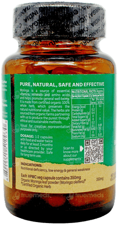 Organic India Moringa Capsule 60